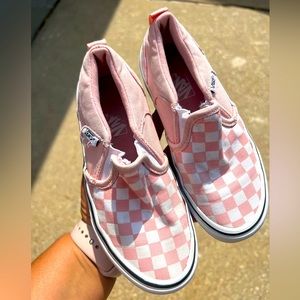 Vans® Asher Girls' Slip-On Sneakers